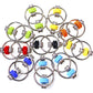 Fidget Toy 14, 15, 17 Set Luminous Ball Chain
