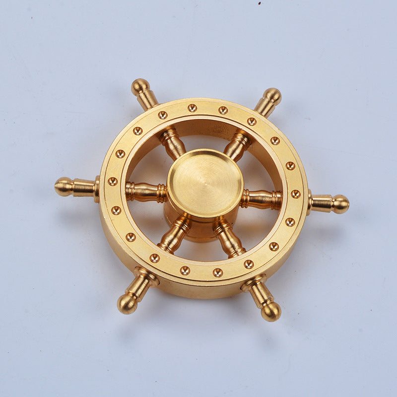 Boat Steering Wheel Fidget Spinner - SensoryFun.com