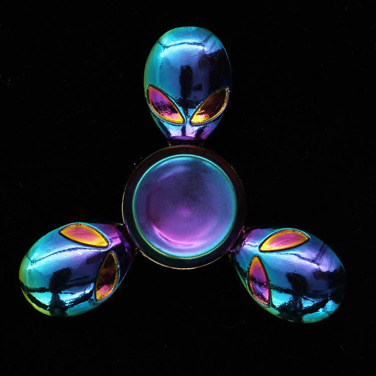 Electroplating Colourful Fingertip Spinning Top - SensoryFun.com