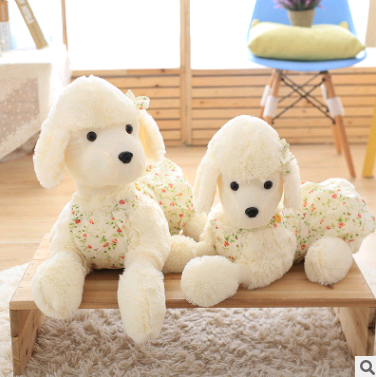 Plush Poodle Toy dog - SensoryFun.com