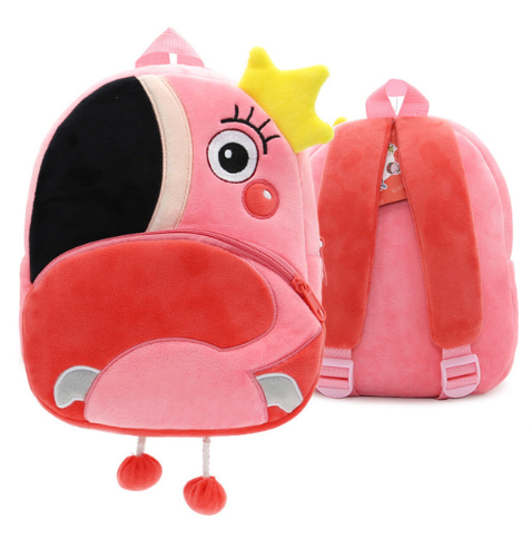Plushy Cartoon Backpack - SensoryFun.com