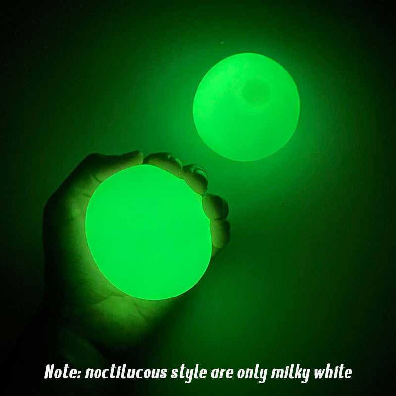 Sticking On The Wall Ball - Stress Balls - SensoryFun.com