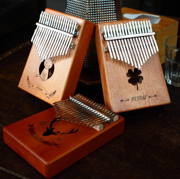 Thumb Piano Kalimba 17 Sounds - SensoryFun.com