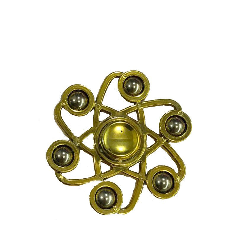 Electroplated Steel Ball Fidget Spinner - SensoryFun.com
