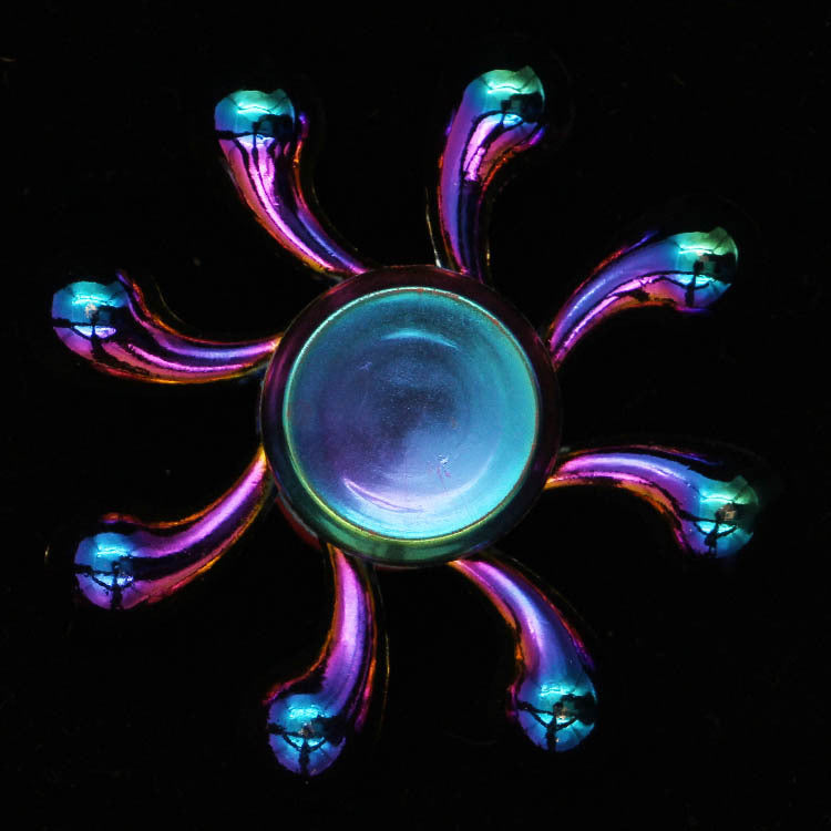 Electroplating Colourful Fingertip Spinning Top - SensoryFun.com