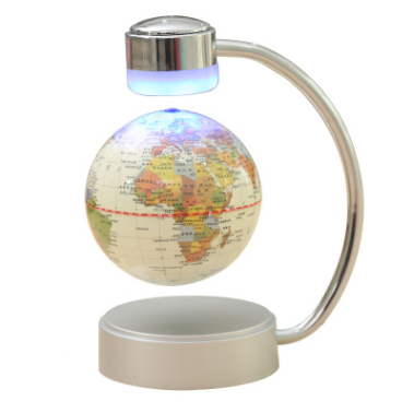 8 Inch Magnetic Levitation Floating World Globe - SensoryFun.com