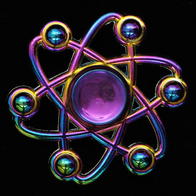 Electroplating Colourful Fingertip Spinning Top - SensoryFun.com