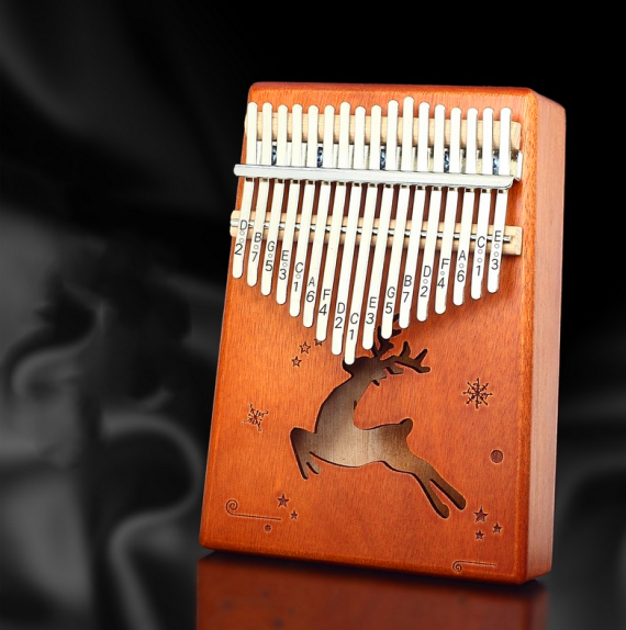 Thumb Piano Kalimba 17 Sounds - SensoryFun.com