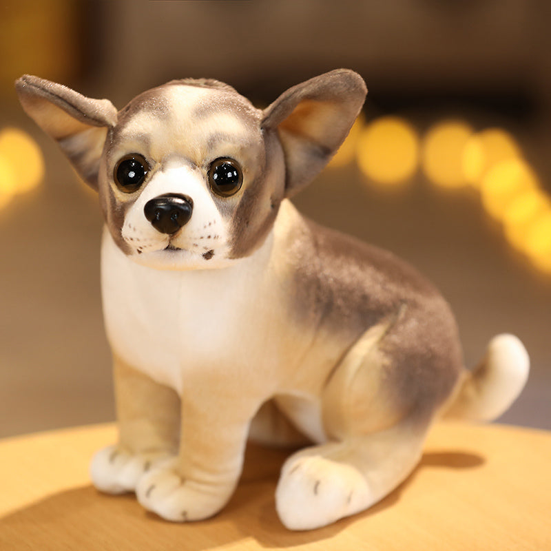 Cute Plush Puppy Dog - SensoryFun.com
