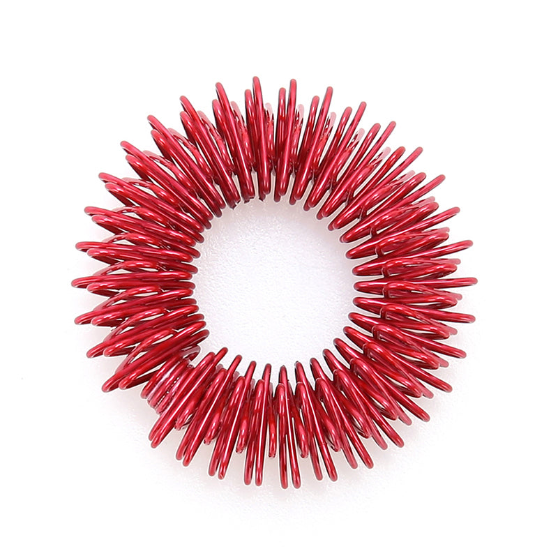 Finger Massager Acupuncture Ring Fidget - SensoryFun.com