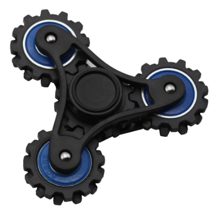 Gear Fidget Spinner - SensoryFun.com