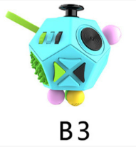 12 Sided Mega Fidget Cube - SensoryFun.com