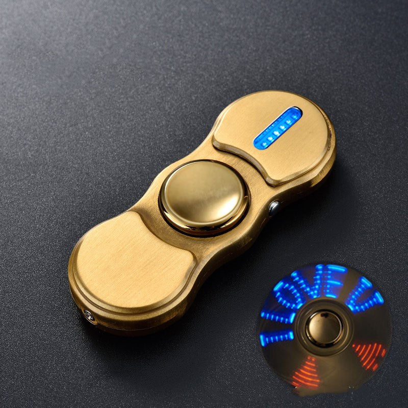 Fidget Spinner with Love U Lights - SensoryFun.com