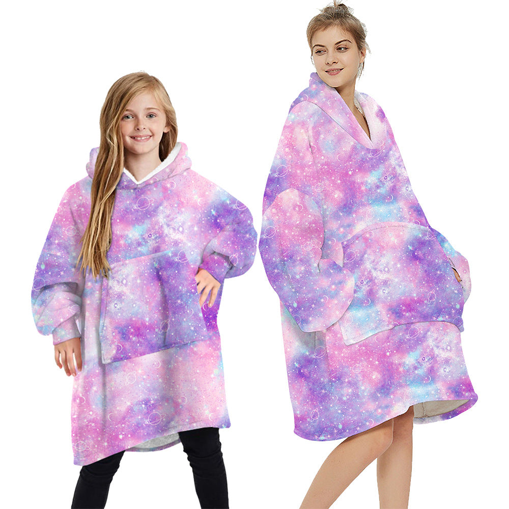 Rainbow Hoodie Blanket - SensoryFun.com