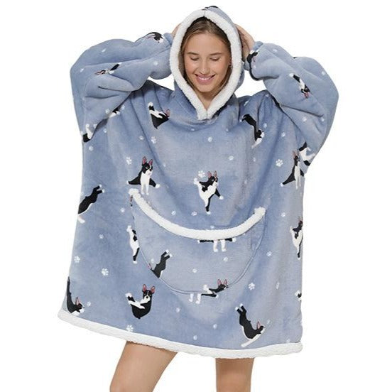 Blanket Sherpa Hoodie - SensoryFun.com