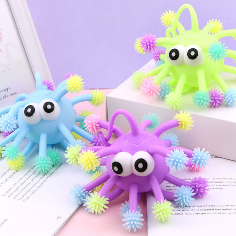Glowing Stretchy Big Eye Monster Squishy - SensoryFun.com