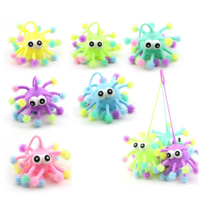 Glowing Stretchy Big Eye Monster Squishy - SensoryFun.com