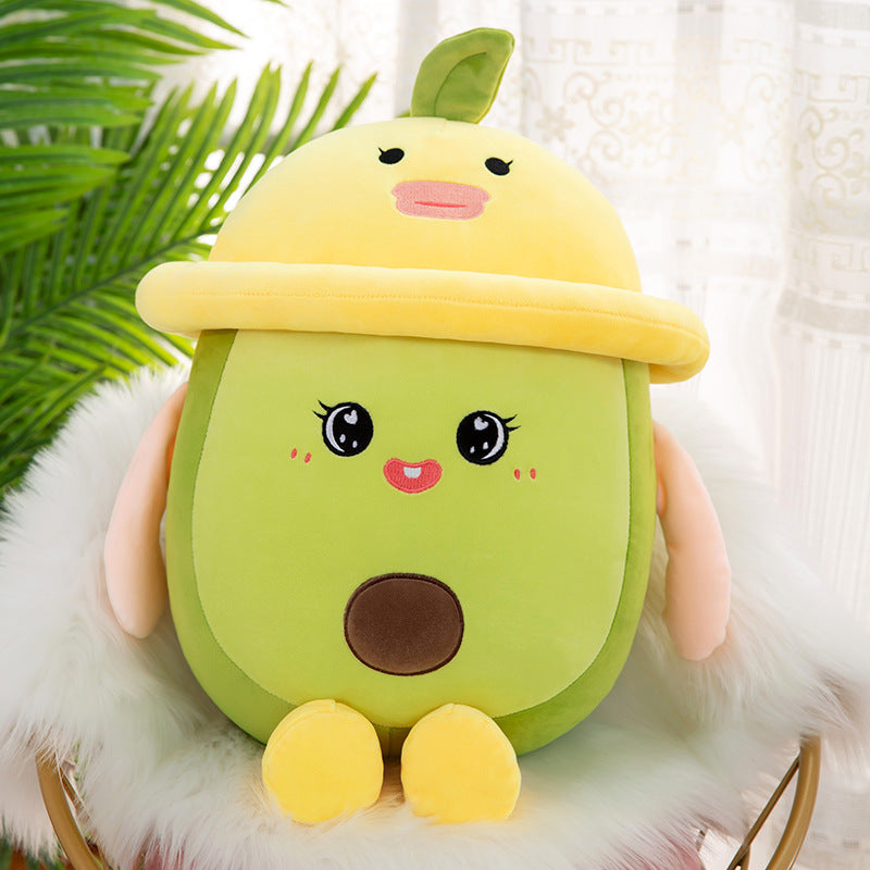 PlushyPillow Avocado Plush Toy - SensoryFun.com