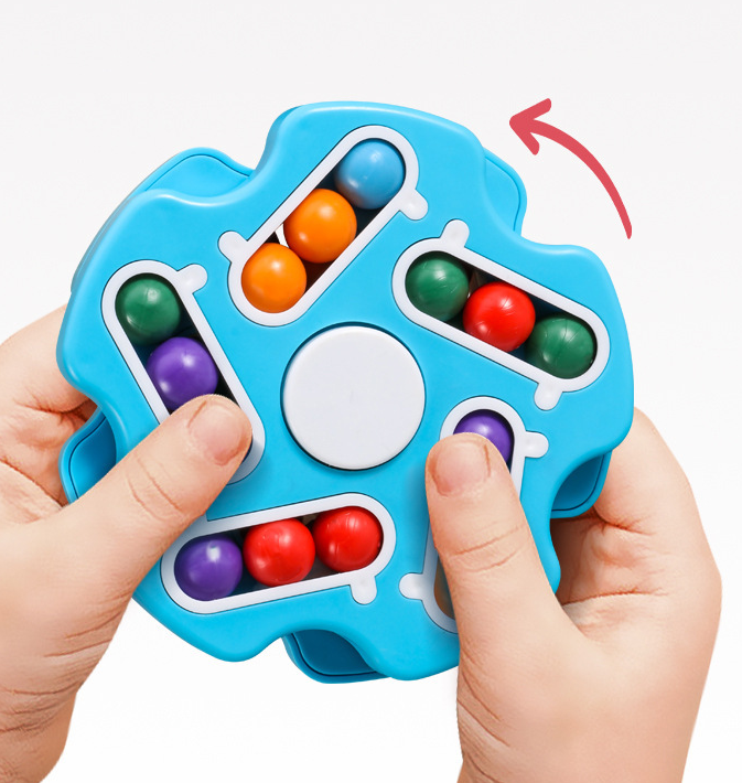 Magic Bean Finger Fidget Puzzle - SensoryFun.com