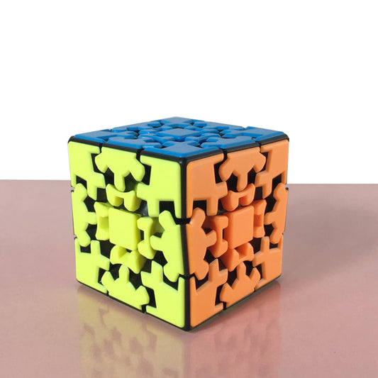 Gear Cube Puzzle - SensoryFun.com
