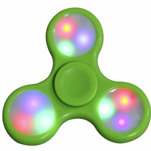 Led Lights Fidget Spinner - SensoryFun.com