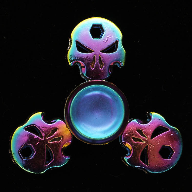 Electroplating Colourful Fingertip Spinning Top - SensoryFun.com