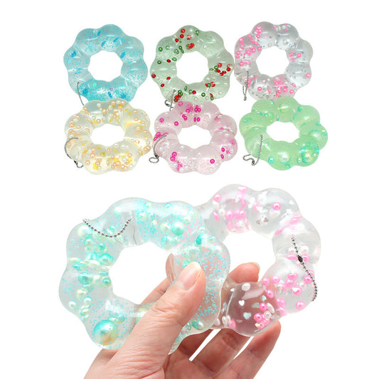 Clear Crystal Squishy Bracelet