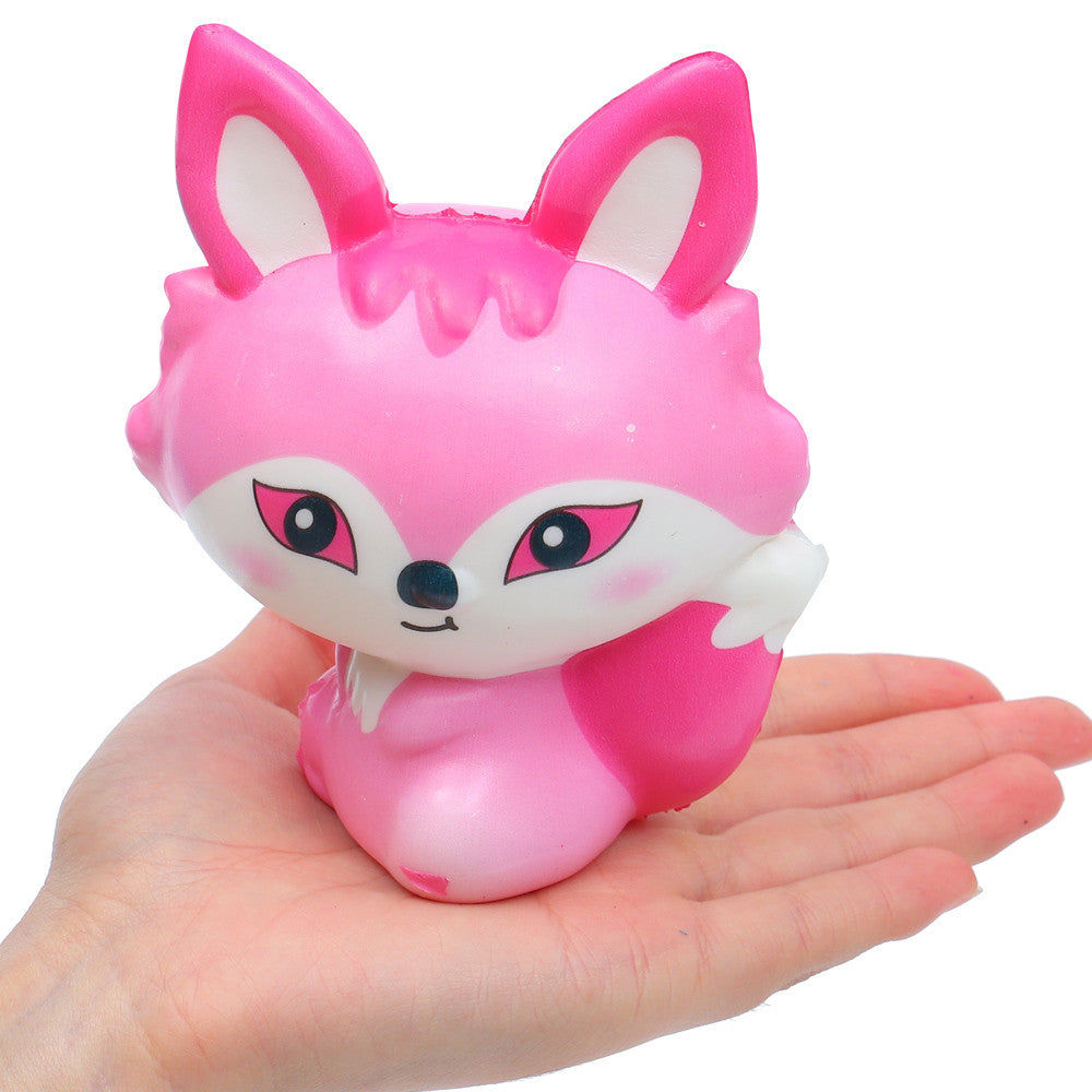 Squishy Cartoon Fox Slow Rebound Toy - SensoryFun.com