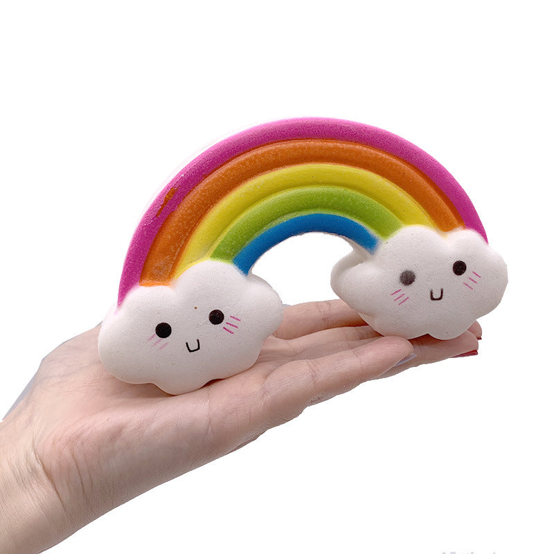 Squishy Rebound Cloud Rainbow - SensoryFun.com