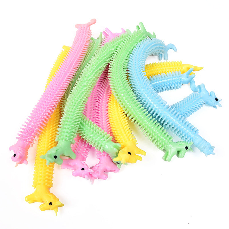 Unicorn or Caterpillar Stretchy Noodle Malala Le Children's Toys - SensoryFun.com