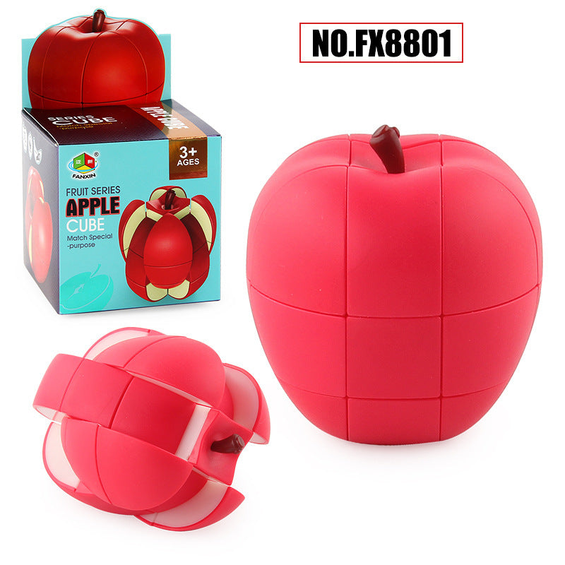Fruit Cube Puzzle - SensoryFun.com