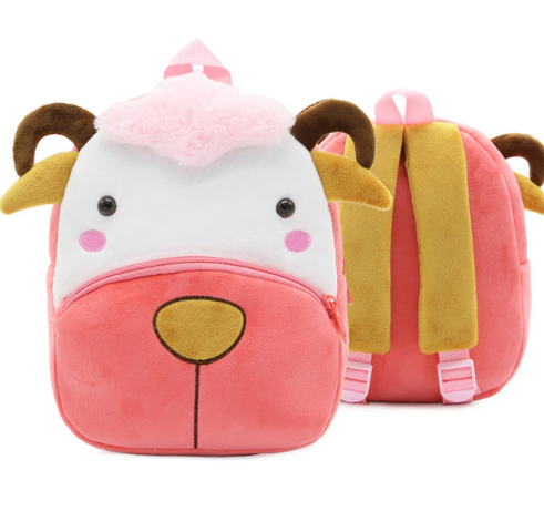 Plushy Cartoon Backpack - SensoryFun.com