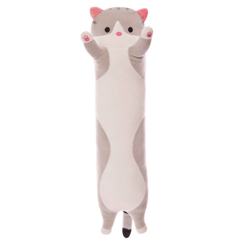 Pillow Long Plush Toy Hugging Sleeping Pillow Cat Unicorn Fox Dinosaur - SensoryFun.com