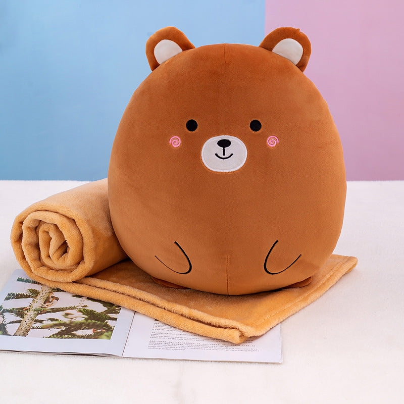 PlushyPillow Cartoon Animal Plush Collection - SensoryFun.com