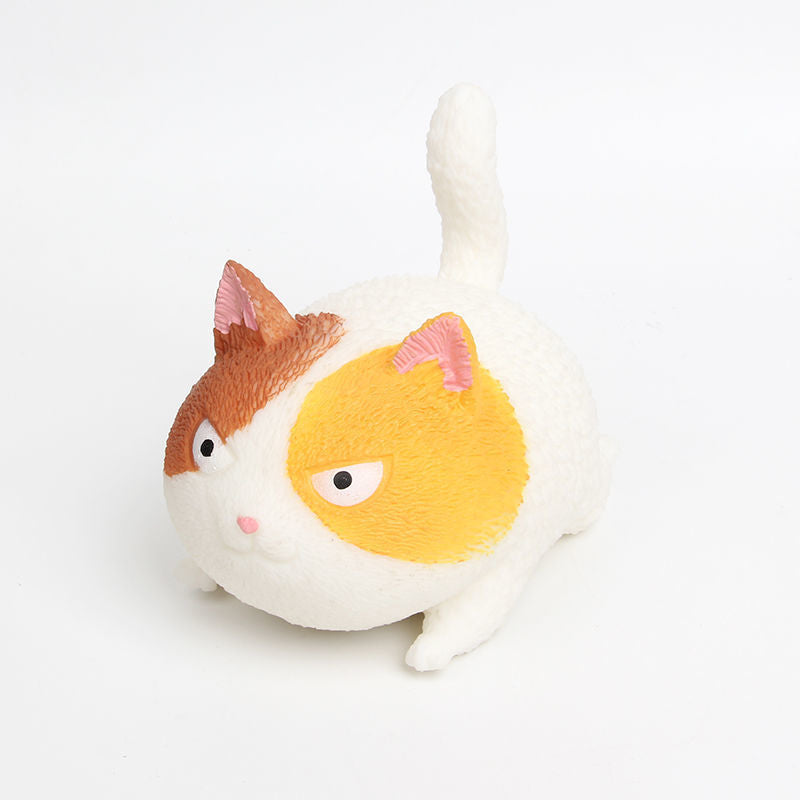 Squishy Cute Daze Cat Toy - SensoryFun.com