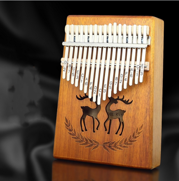 Thumb Piano Kalimba 17 Sounds - SensoryFun.com