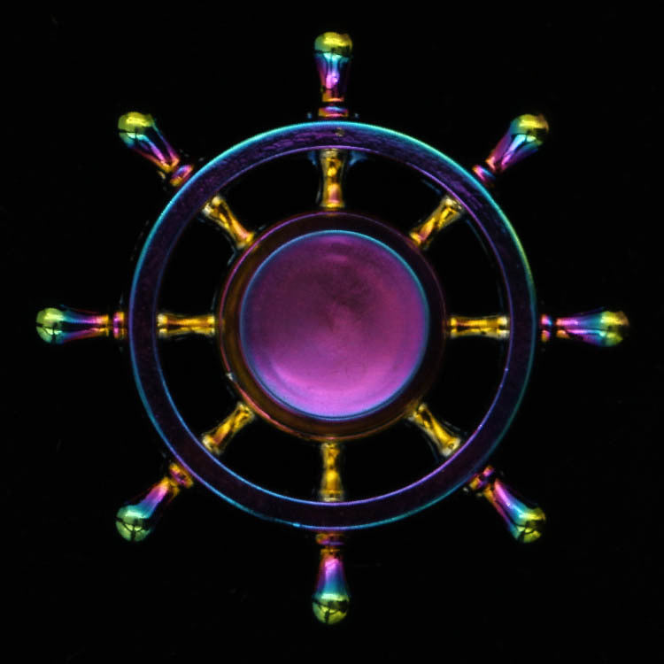 Electroplating Colourful Fingertip Spinning Top - SensoryFun.com