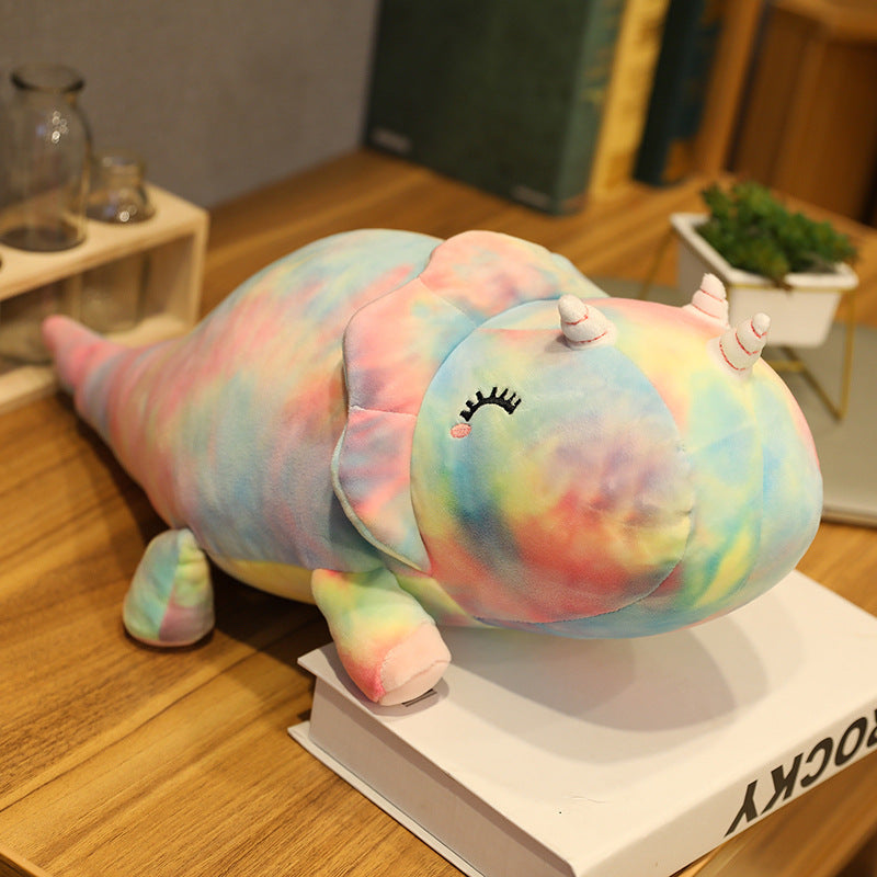 PlushyPillow Dragon Plush Toy with Blanket - SensoryFun.com