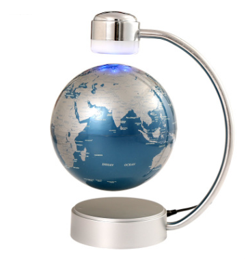 8 Inch Magnetic Levitation Floating World Globe - SensoryFun.com