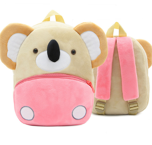 Plushy Cartoon Backpack - SensoryFun.com
