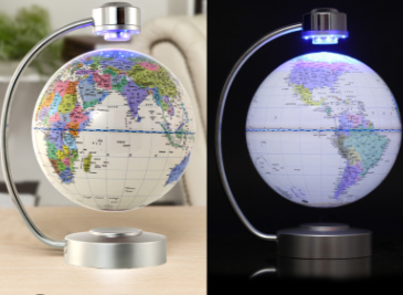 8 Inch Magnetic Levitation Floating World Globe - SensoryFun.com