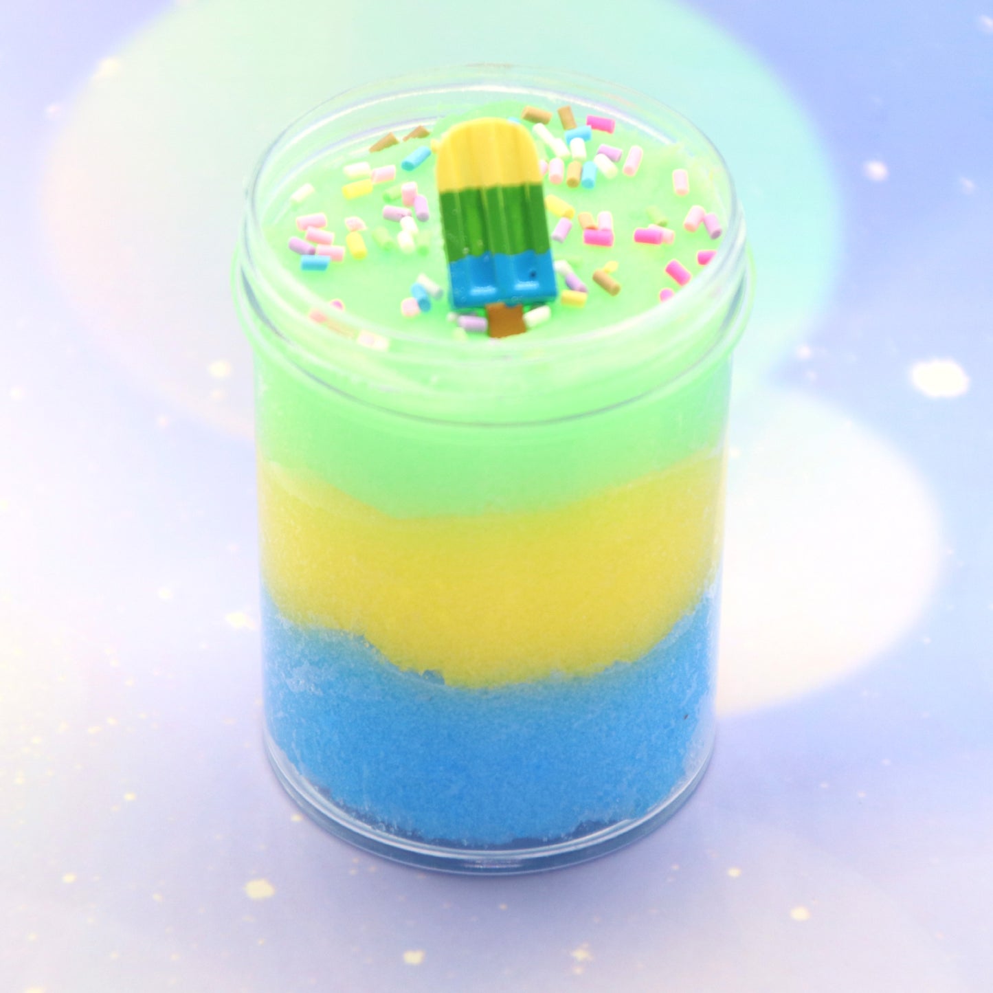 Ice Cream Multicolour Slime Cup - SensoryFun.com