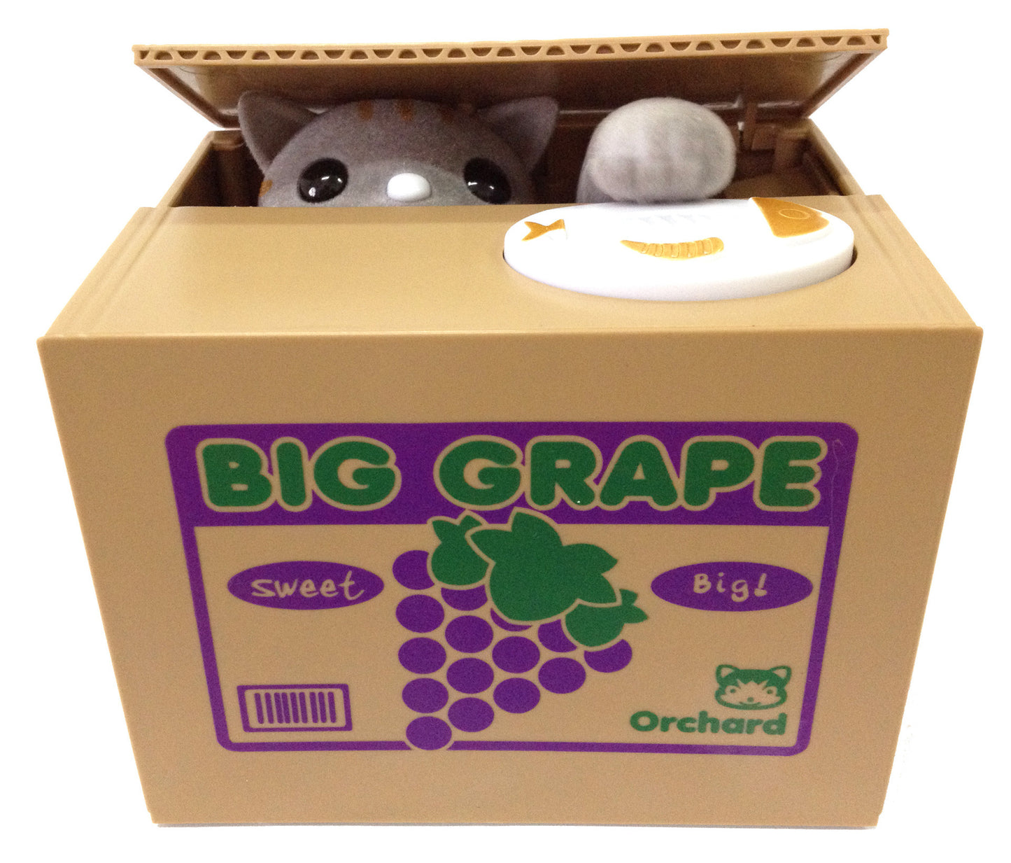 Creative Piggy Bank Stealing Money Panda or Stealing Money Cat - SensoryFun.com