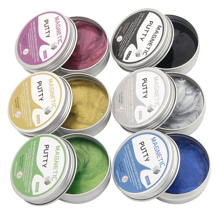 Magnetic Clay Putty Mud - SensoryFun.com