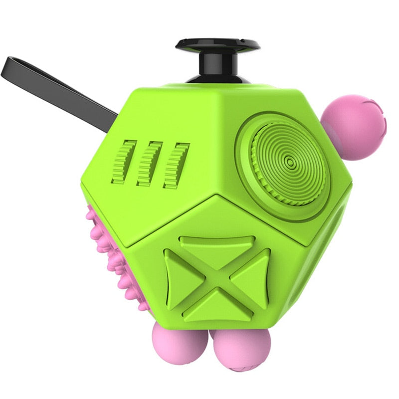 12 Sided Mega Fidget Cube - SensoryFun.com