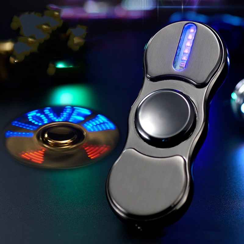 Fidget Spinner with Love U Lights - SensoryFun.com