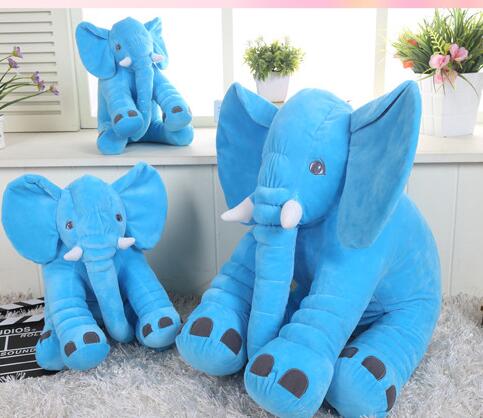PlushyPillow Elephant Plush Toy - SensoryFun.com