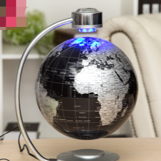 8 Inch Magnetic Levitation Floating World Globe - SensoryFun.com