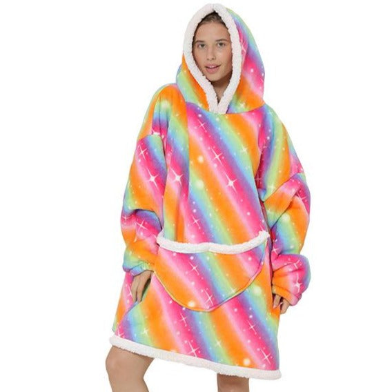 Blanket Sherpa Hoodie - SensoryFun.com