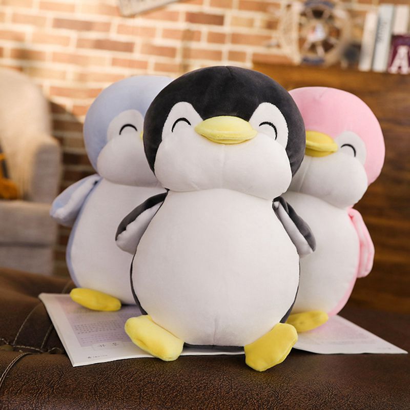 PlushyPillow Penguin Plush - SensoryFun.com